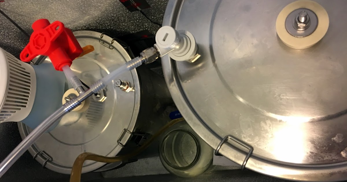 The Screwy Brewer Chapman Fermenter Closed Transfer To Keg
