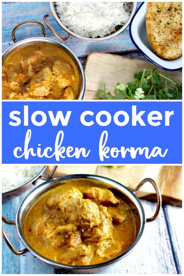Slow Cooker Chicken Korma A Cornish Food Blog Jam and Clotted Cream