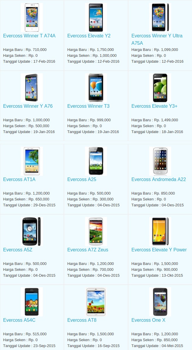 Daftar Harga Terbaru Hp Cross Maret 2016 Daftar Harga Terbaru Hp Cross Maret 2016