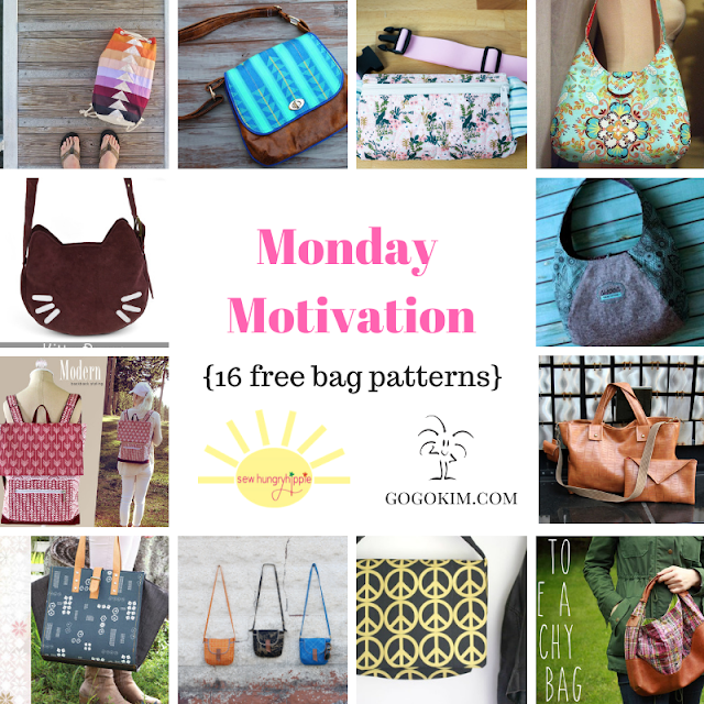 Monday Motivation 16 Free Bag Patterns