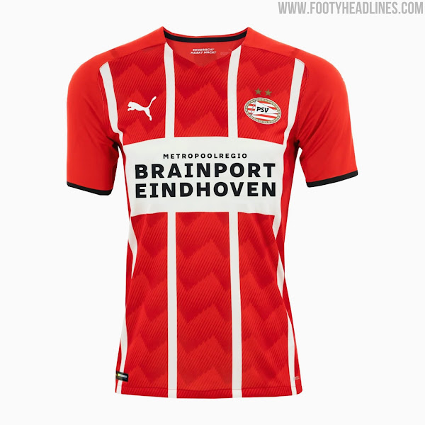 Oneerlijk verjaardag Uitdaging PSV 21-22 Home Kit Released - Footy Headlines