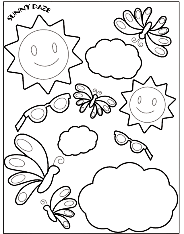 tool in the summer coloring pages >> Disney Coloring Pages