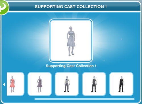 Cast collection. Supporting Cast.