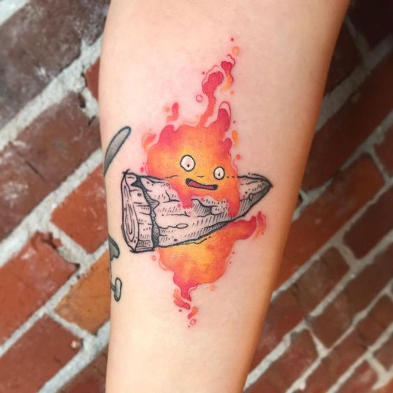 Inspiração: 36 Tatuagens para fãs do Studio Ghibli