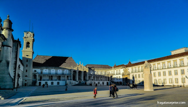Paço das Escolas, principal edifício histórico da Universidade de Coimbra