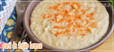 purê feijão branco
