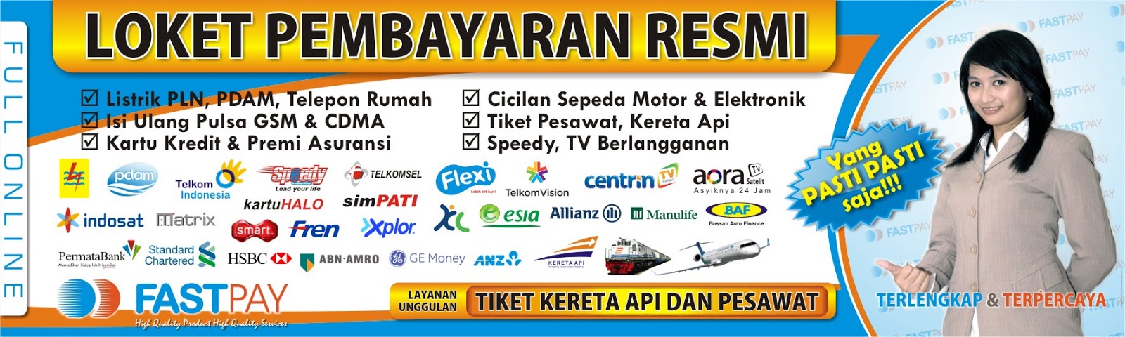 Jenis-jenis Pembayaran di Fastpay