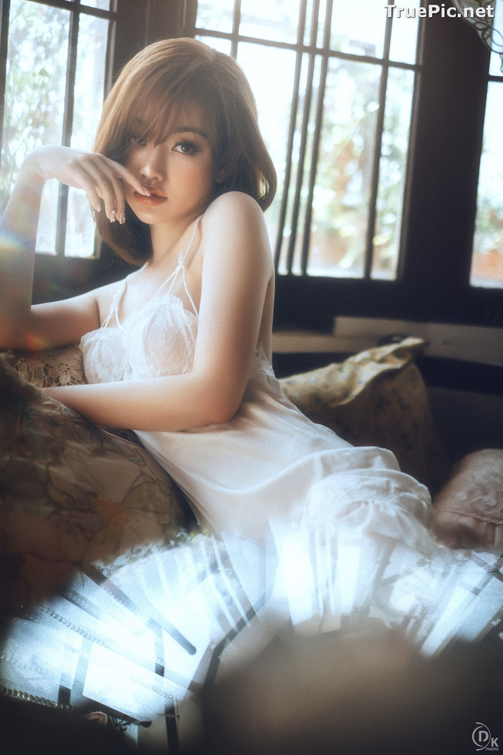 Image Vietnamese Hot Model - Sleepwear and Lingerie Under Dawnlight - TruePic.net - Picture-28