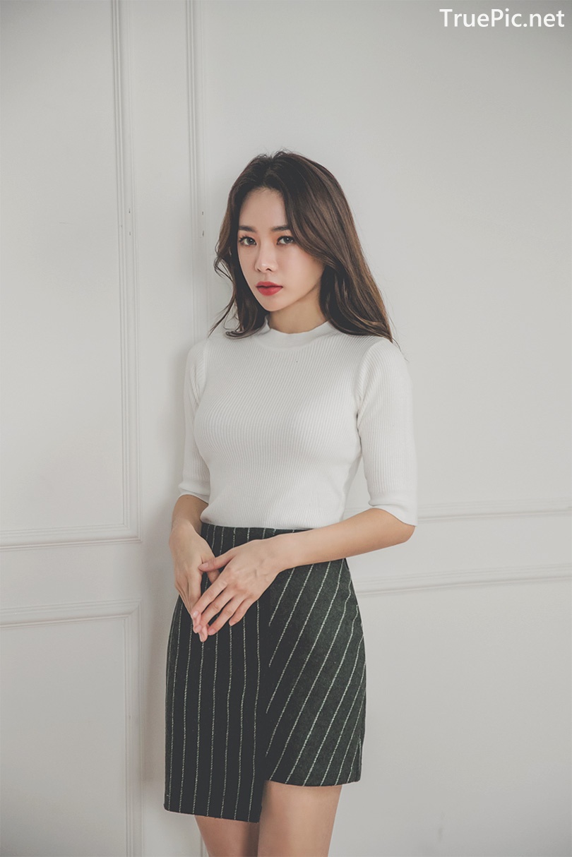 Image Korean Fashion Model - An Seo Rin - Office Dress Collection - TruePic.net - Picture-51
