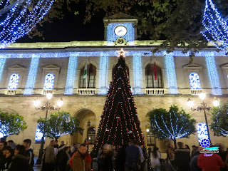 Sevilla - Alumbrado navideño 2014 - Ayuntamiento