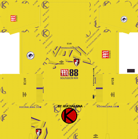 A.F.C. Bournemouth 2019/2020 Kit - Dream League Soccer Kits