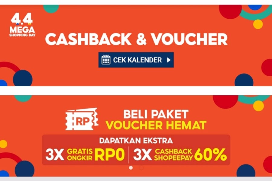 Klaim Voucher Gratis Ongkir Dan Cashback Shopee