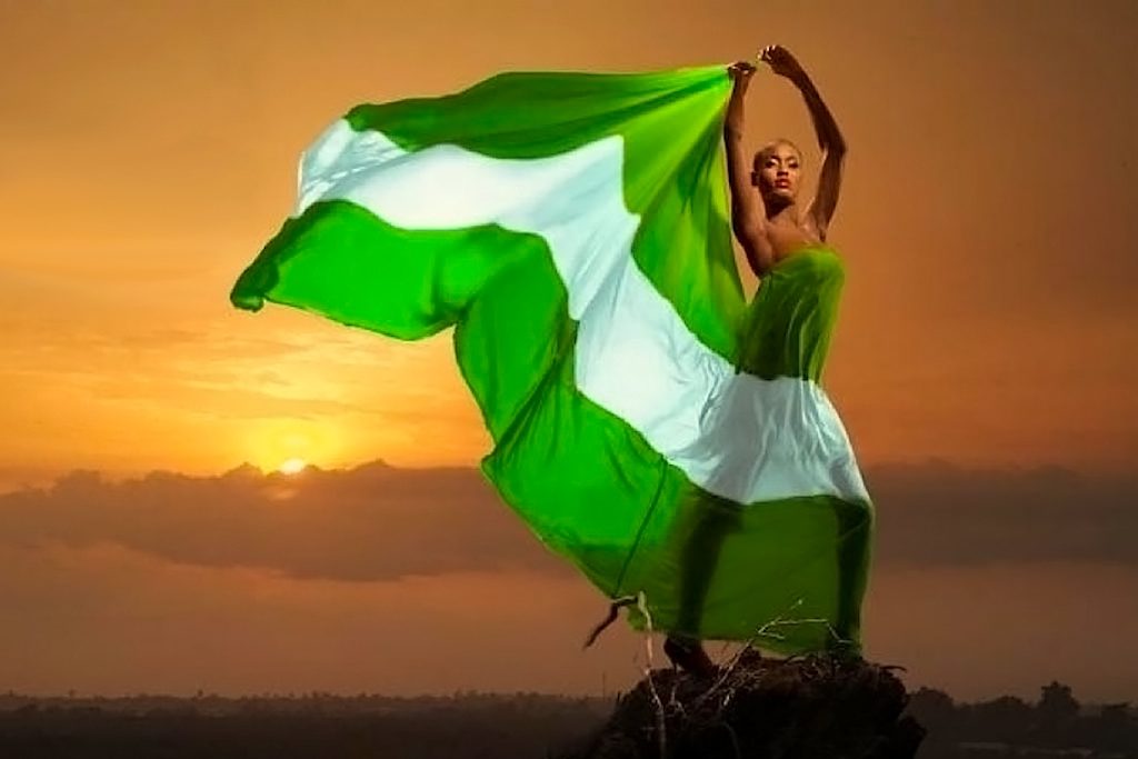 Nigeria Flag Independence