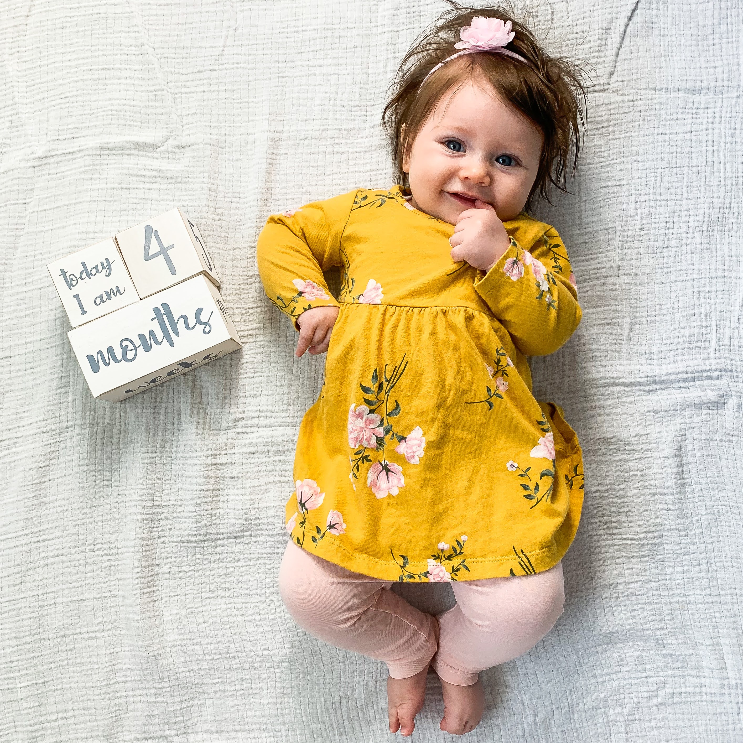 Baby Update- 4 Months | Thrifty Wife, Happy Life