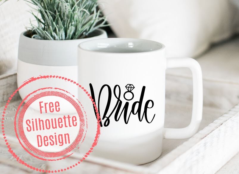 Free Bride Silhouette Cut File Design Silhouette School