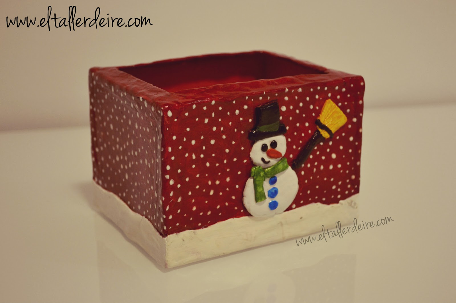 Taller Ire: Cómo hacer cajas Navidad