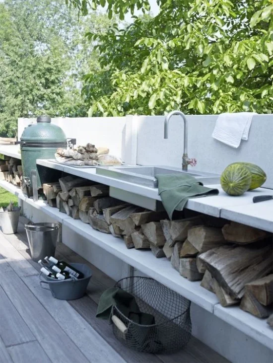 meja dapur cor dengan beton ekspos gambar inspiratif meja dapur cor dengan beton ekspos