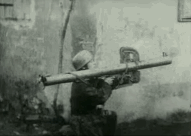 Panzerschreck firing worldwartwo.filminspector.com