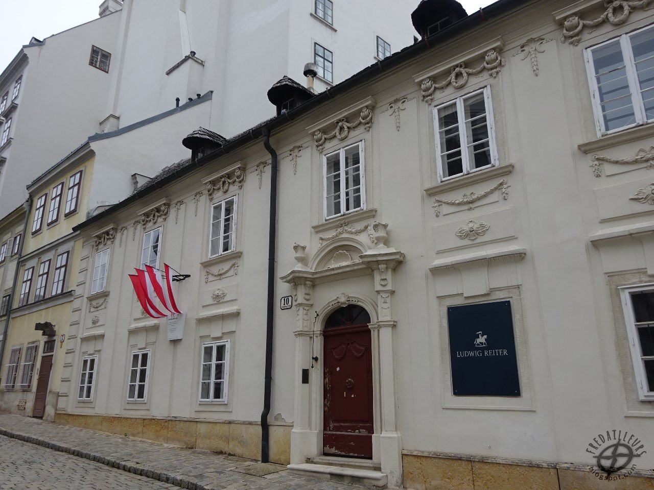 Fred ailleurs Vienne PasqualatiHaus, l'appartement de Beethoven
