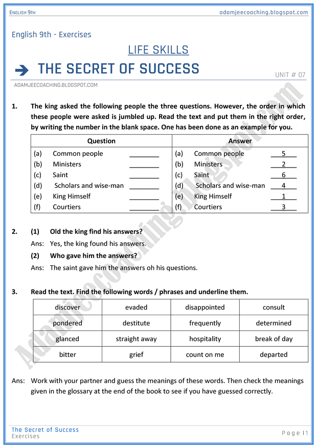 Adamjee Coaching Life Skills Exercises English 9th adamjee-coaching-life-skills-exercises-english-9th