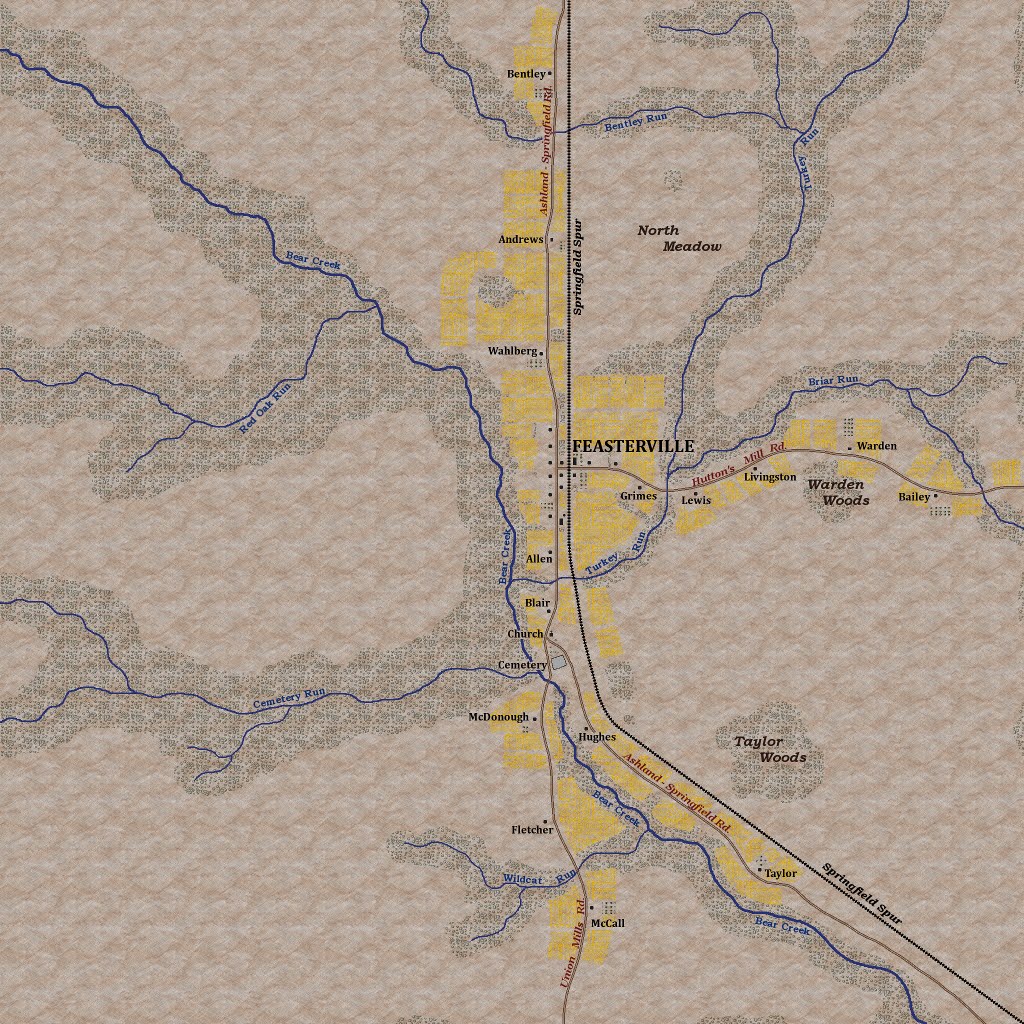 The North Branch Campaign Simulation Feasterville Map Uploaded