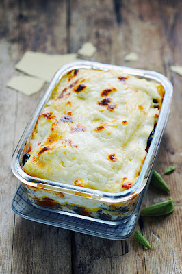 Mes lasagnes à la grecque ! Pour se réconforter à deux... Mes lasagnes à la grecque ! Pour se réconforter à deux...