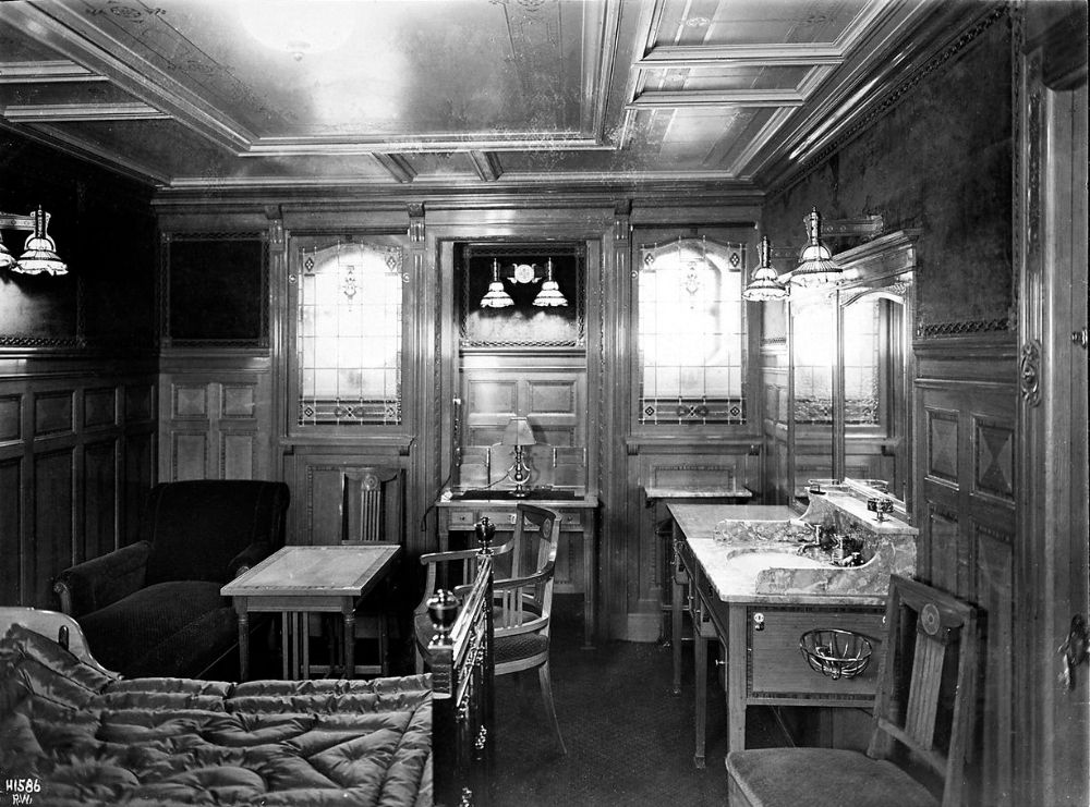 Titanic Interior‎ 20 Amazing Vintage Photos That Show Suites and Staterooms of the‎ First Class