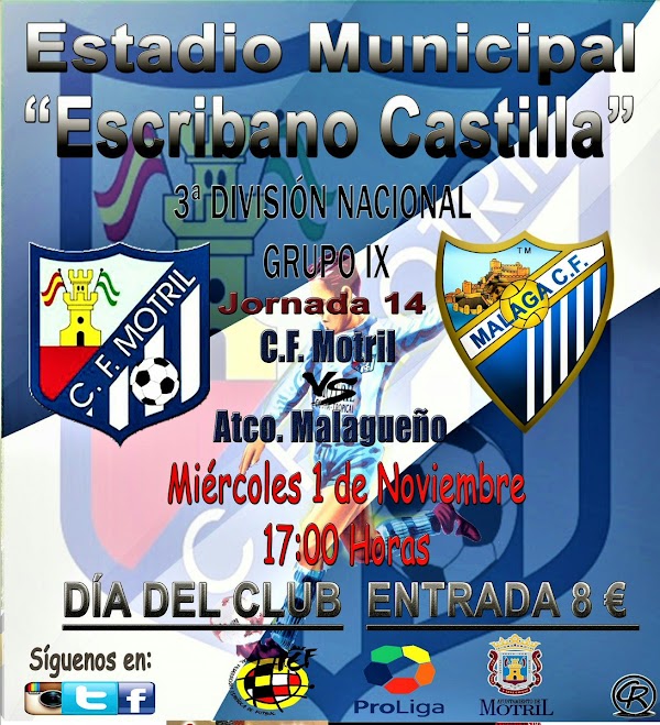 Motril - Atlético Malagueño, alineaciones oficiales