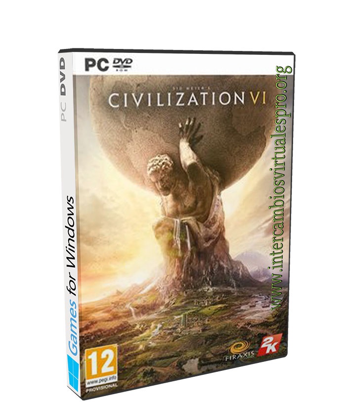 Sid Meiers Civilization VI poster box cover