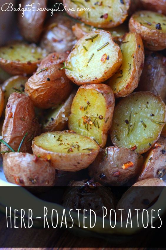 HERBROASTED POTATOES RECIPE Easy Food Recipes