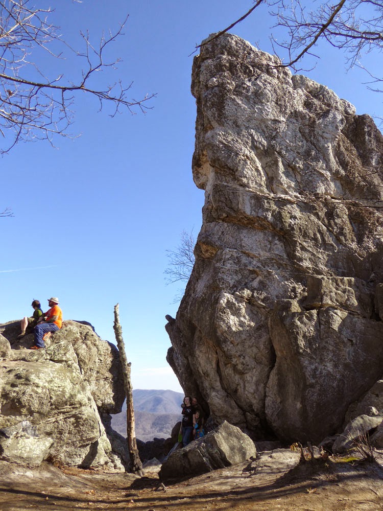 The Enchanted Tree Dragon's tooth Appalachian trail hiking