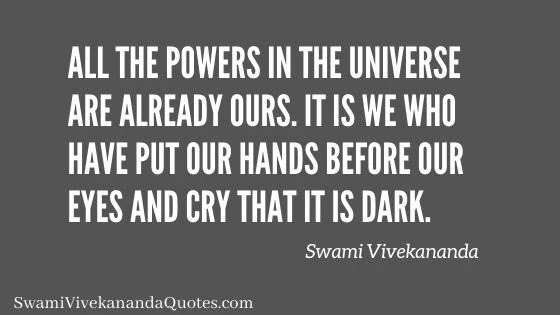 Powers in the Universe | Swami Vivekananda Quotes