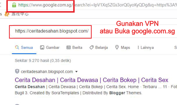 Tips Membuka Website