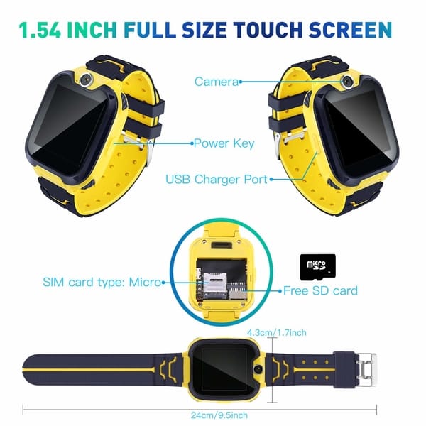 Review Ralehong RA20 Kids Smart Watch for Girls Boys