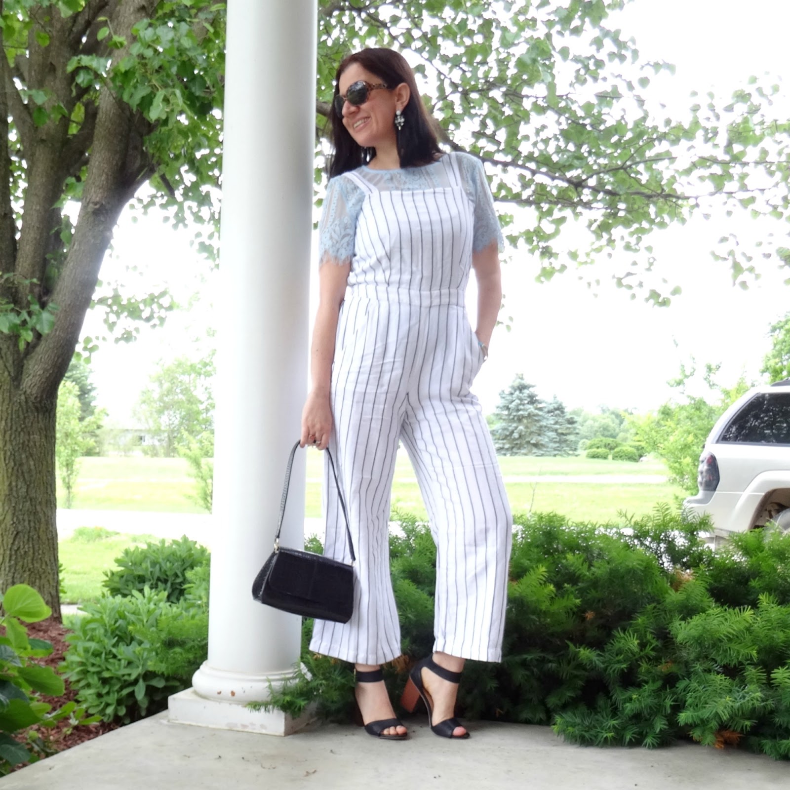 How to Wear a TankStyle Jumpsuit to Work (Look 5).