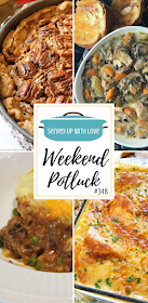 Deep Dish Pecan Pie, Instant Pot Chicken and Mushroom Wild Rice Soup, Cottage Pie, Chicken and Rice Casserole, and so much more are featured recipes at Weekend Potluck. 