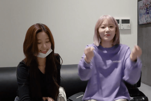 아이즈원> 에너지캠 김민주 사쿠라