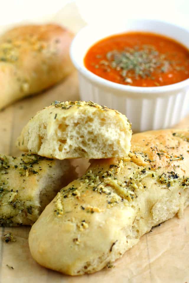 Vegan Garlic Herb Breadsticks Best Recipes