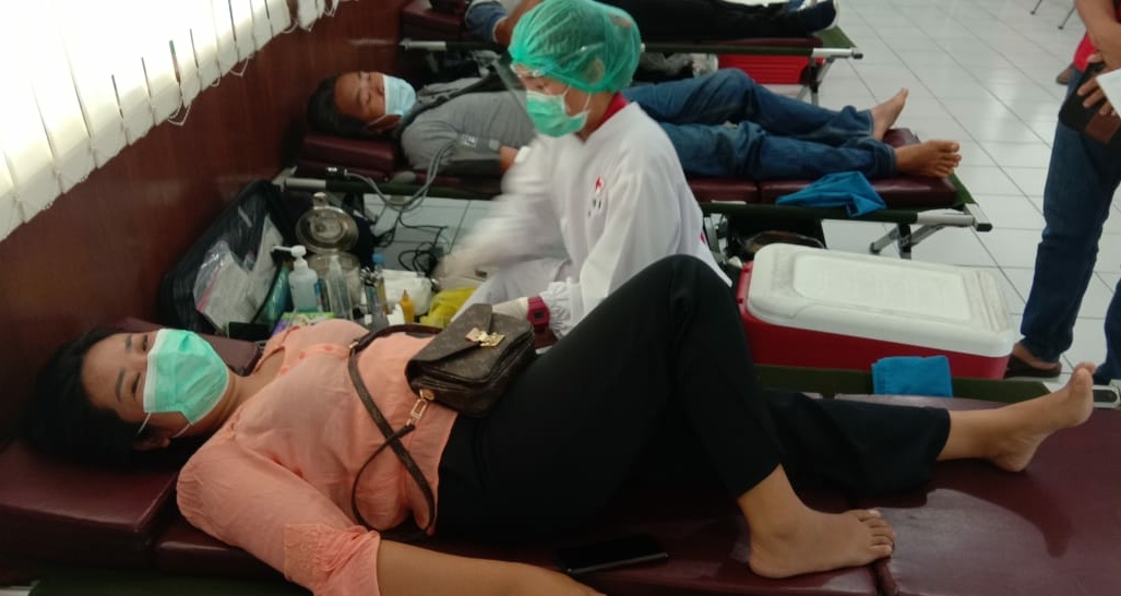 Warga Bangli Diharapkan Donor Darah Bantu Pasien Covid-19
