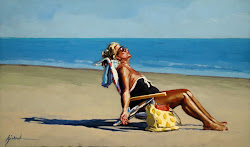 paintings beach karin fabulous sitting jurick florida portraits jill polsby artist surreal almost re they