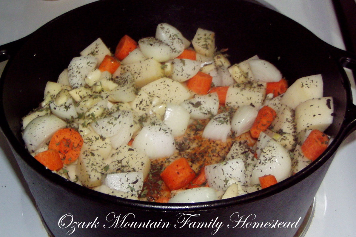Ozark Mountain Family Homestead Dutch Oven Pork Loin