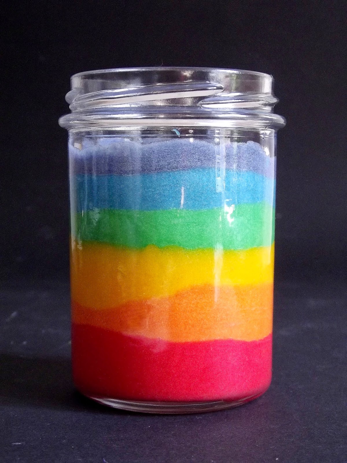 Backen kann Jeder!: Bunter Kuchen im Glas