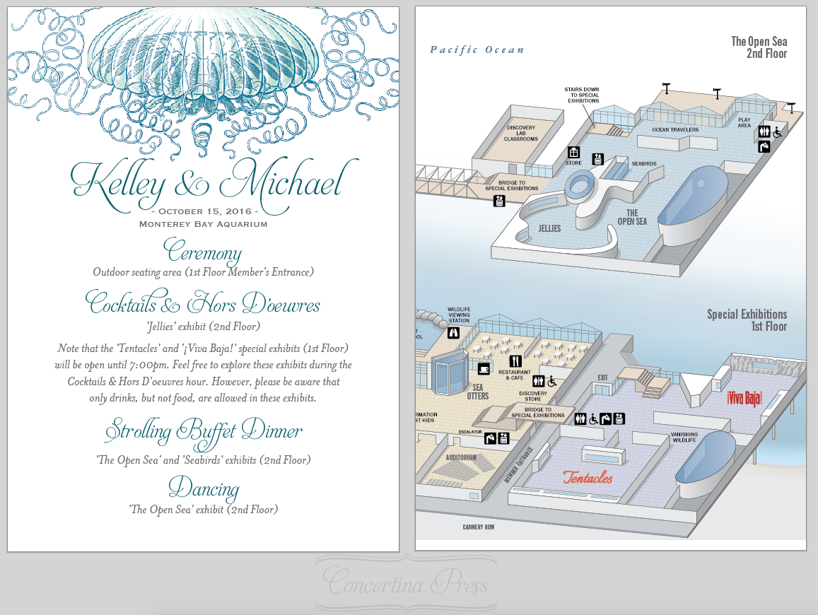 Concertina Press Stationery and Invitations These Jellyfish Invitations Are Perfect For Your
