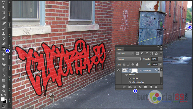 Cara membuat tulisan graffiti dengan photoshop