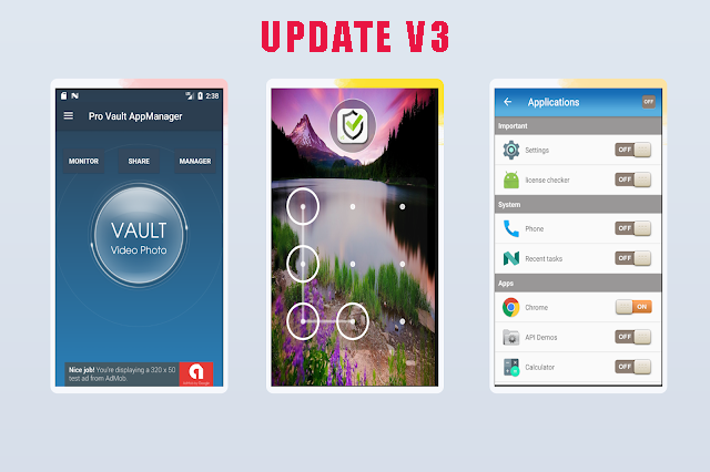 Pro Vault Photo Video + AppLock + Theme + AppManager + Monitor - 2
