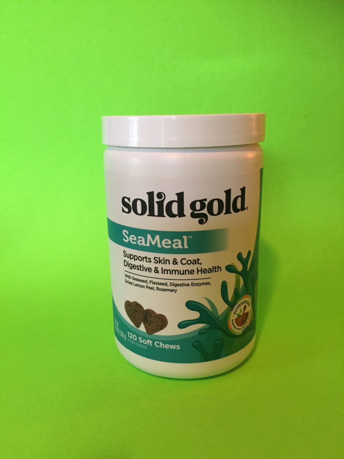 My Dog Says Woof! Product Review Solid Gold SeaMeal Supplements for Dogs