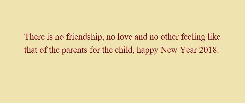 Happy New Year Wishes for Parents