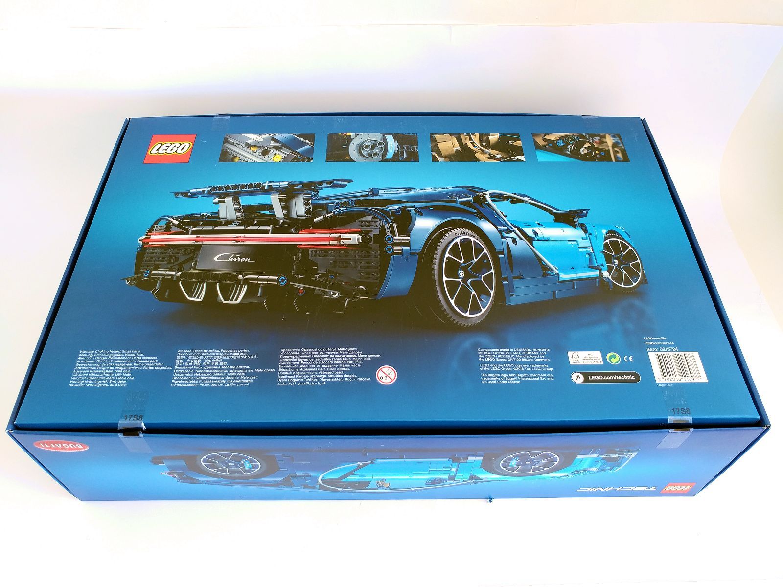 Technic parts review: 42083 Bugatti Chiron New Elementary: LEGO® parts, and techniques