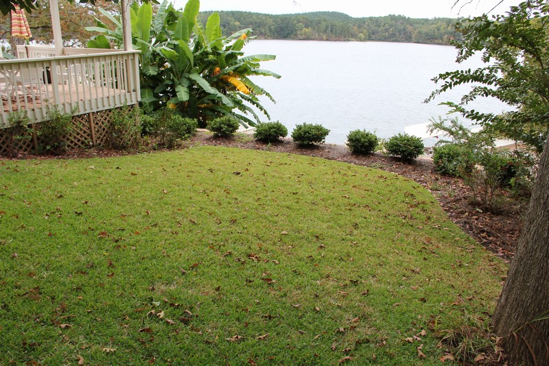 Landscaping Birmingham Al Landscaping, Retaining Walls, Paver Driveway around lake house