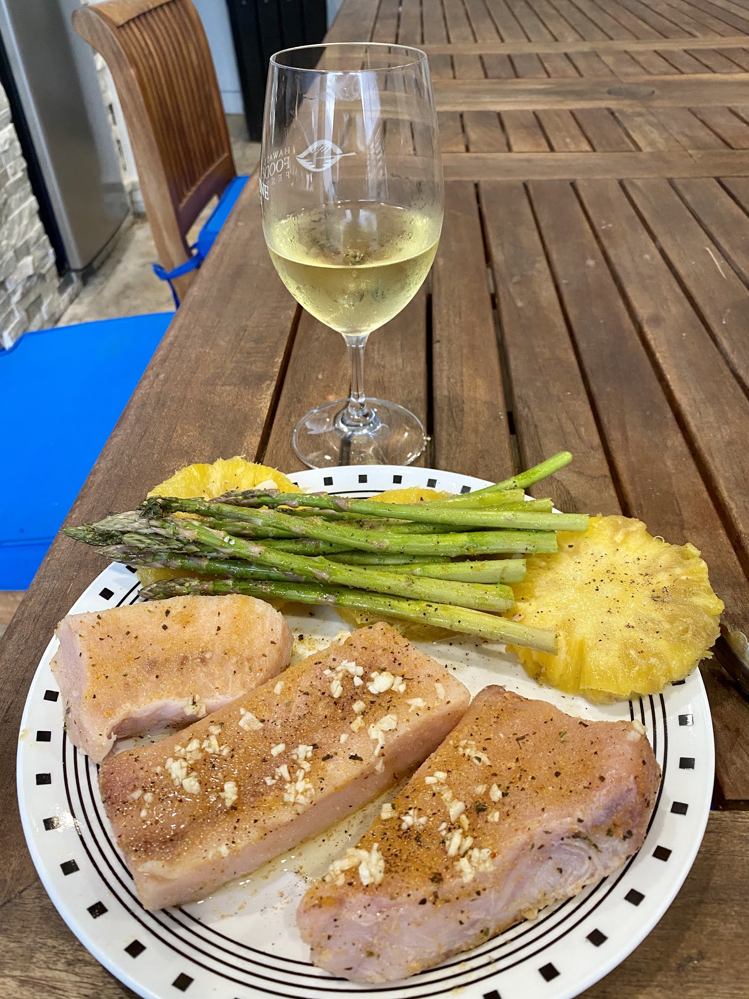 GREAT EATS HAWAII SWORDFISH WITH WHITE WINE BUTTER SAUCE